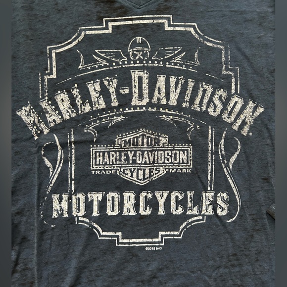 Harley-Davidson 3/4 sleeve tee - Picture 2 of 8